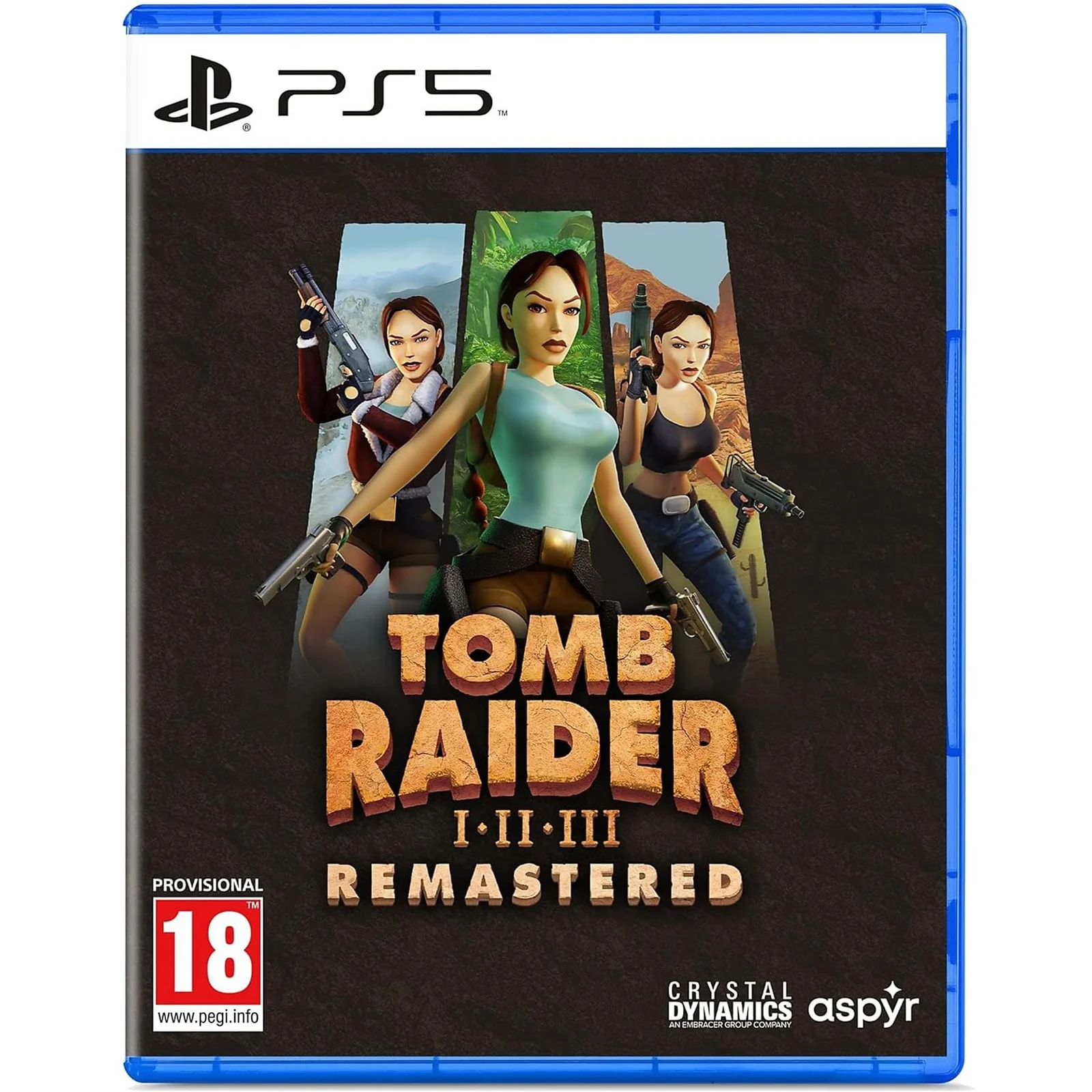 PS5 Tomb Raider I–III Remastered Starring Lara Croft
