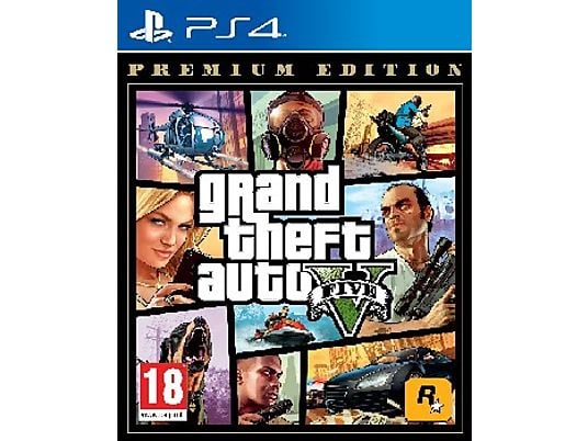 PS4 Grand Theft Auto V (GTA V) (Edición prémium)