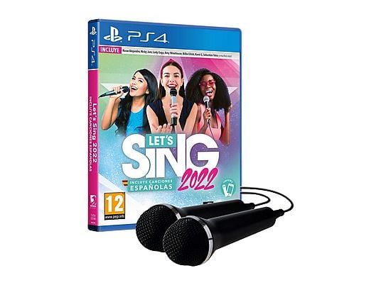 PS4 LETS SING 2022 + 2 MICS