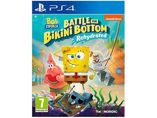 PS4 Bob Esponja Battle for Bikini Bottom Rehydrated