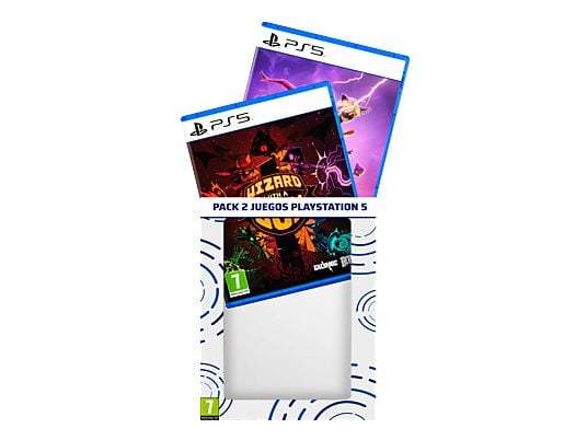 PS5 Pacchetto 2 giochi: Miraculous: Paris Under Siege + Wizard with a Gun