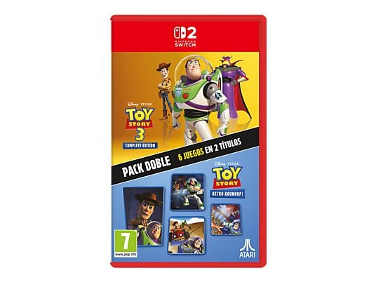 Nintendo Switch 2 Disney/Pixar Toy Story: Retro Roundup! + Toy Story 3 – Complete Edition Double Pack