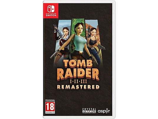 Nintendo Switch Tomb Raider 1-2-3 Remastered (Lara Croft)