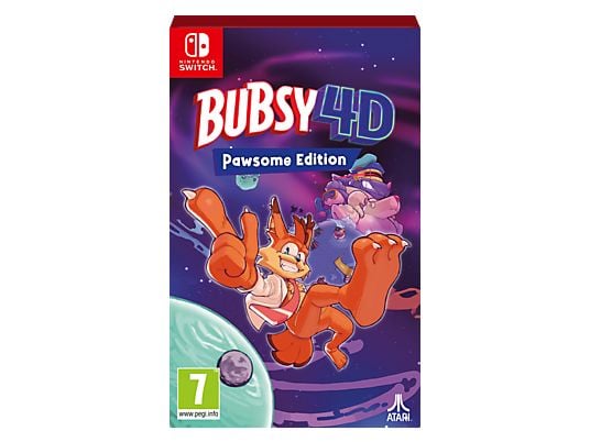 Nintendo Switch Bubsy 4D. Pawsome Edition